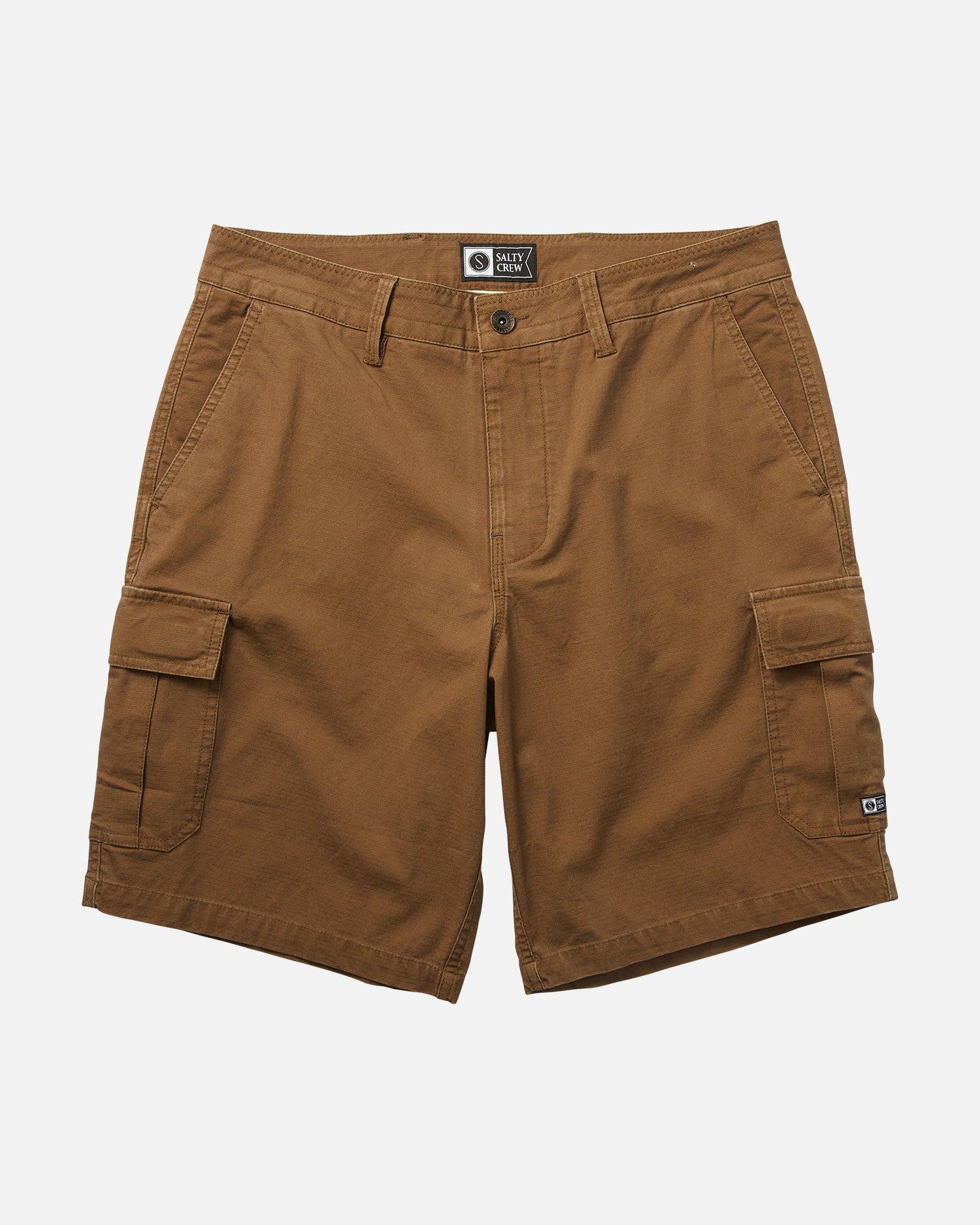 Trooper Ripstop Coffee Cargo Short Male Product Image