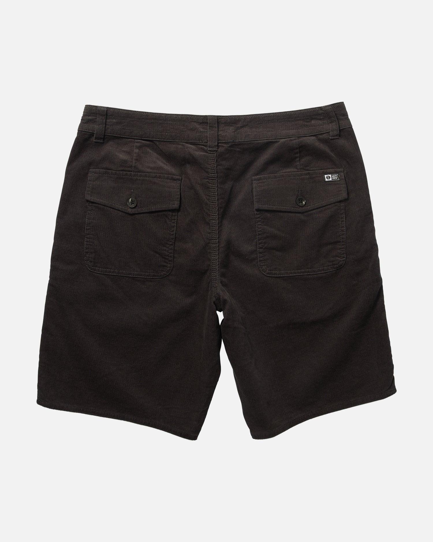 Boneyard Corduroy Short - Charcoal Male Product Image