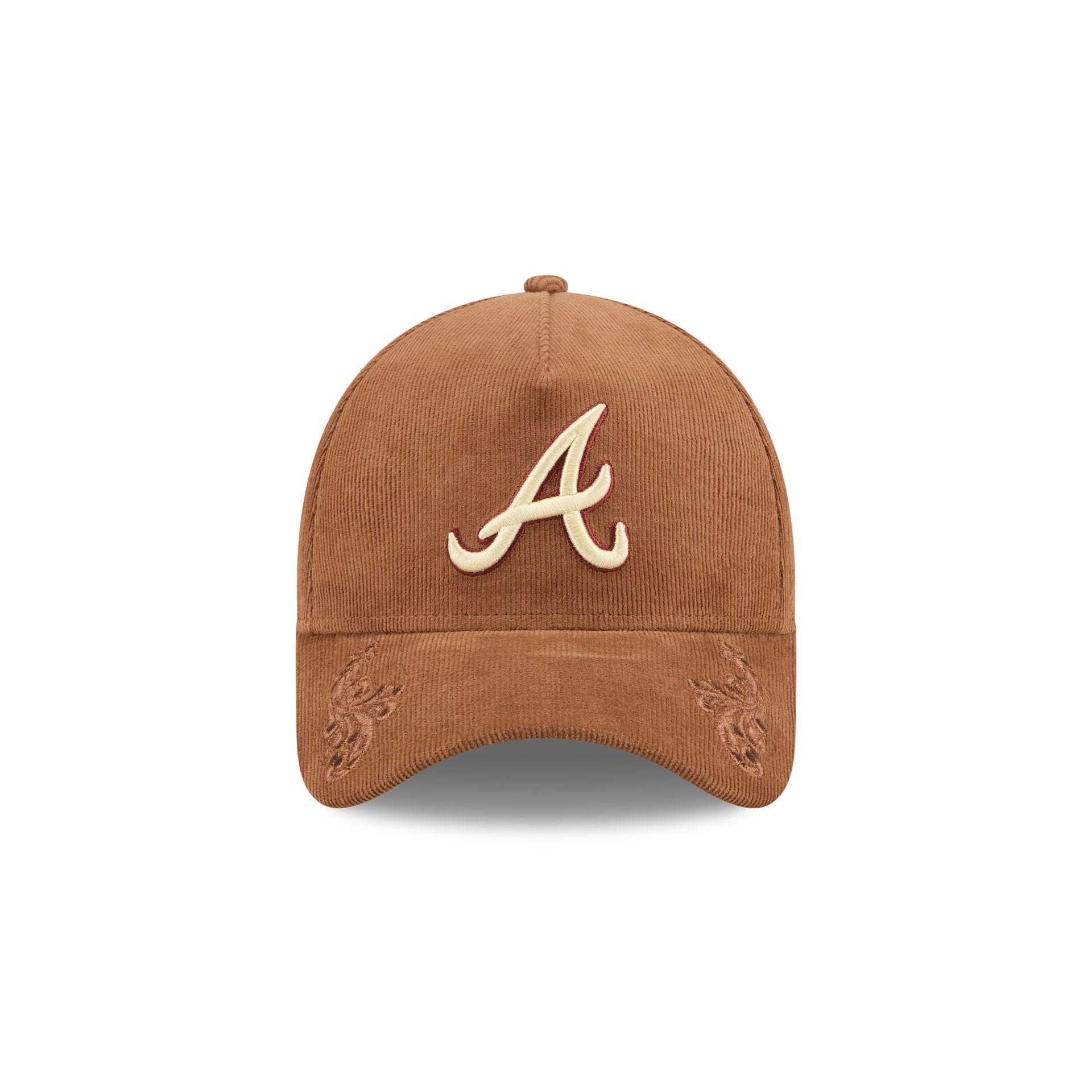 Atlanta Braves Ornamental Cord 9FORTY A-Frame Snapback Hat Male Product Image