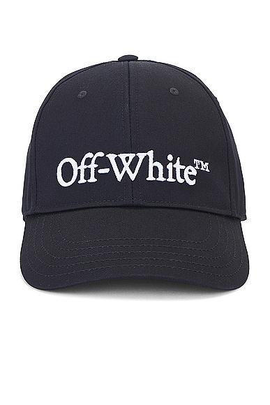 Off-White Embroidered Logo Cotton Drill Adjustable Baseball Cap Product Image