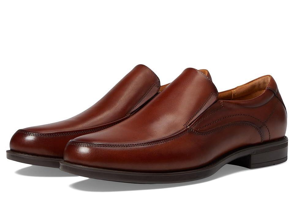 Florsheim Midtown Moc Toe Slip-On (Cognac Smooth) Men's Lace Up Moc Toe Shoes Product Image