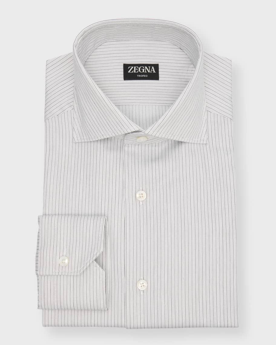 Men's Multi-Stripe Dress Shirt Product Image