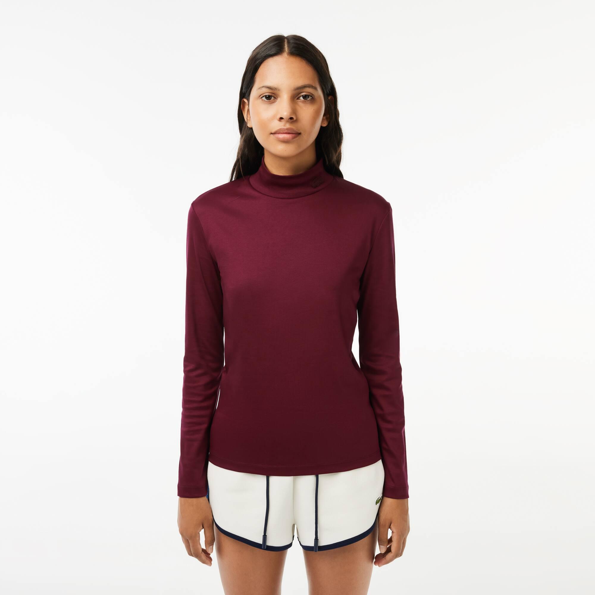 Women's Cotton Turtleneck Product Image