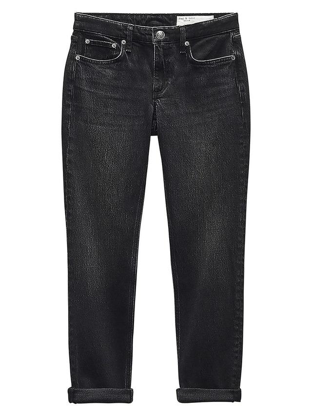 Womens Dre Low-Rise Cropped Boyfriend Jeans Product Image