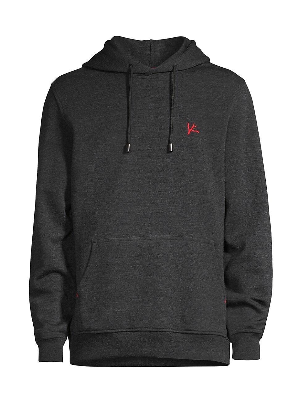 Mens Wool-Blend Logo Hoodie Product Image