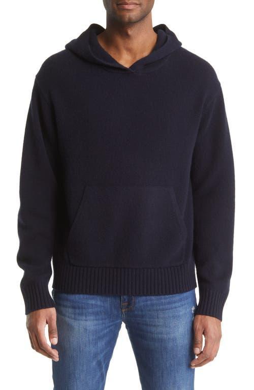 Mens Cashmere Knit Hoodie Product Image