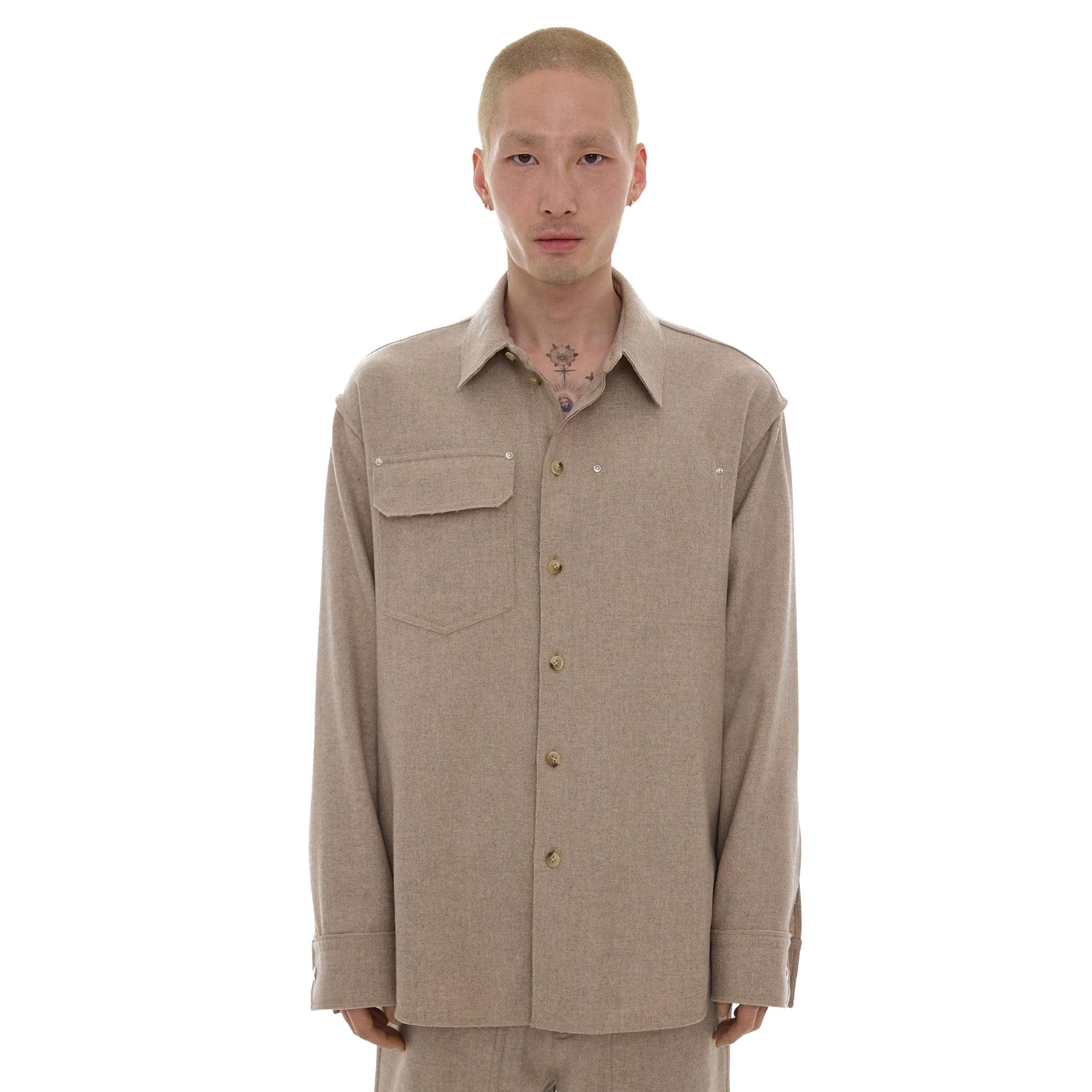 WOOL-BLEND SHIRT Product Image