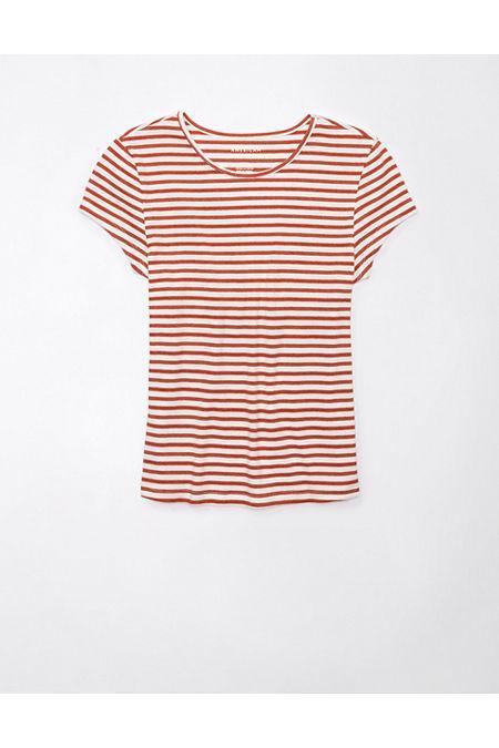 AE Hey Baby Short-Sleeve Ribbed T-Shirt Womens Product Image