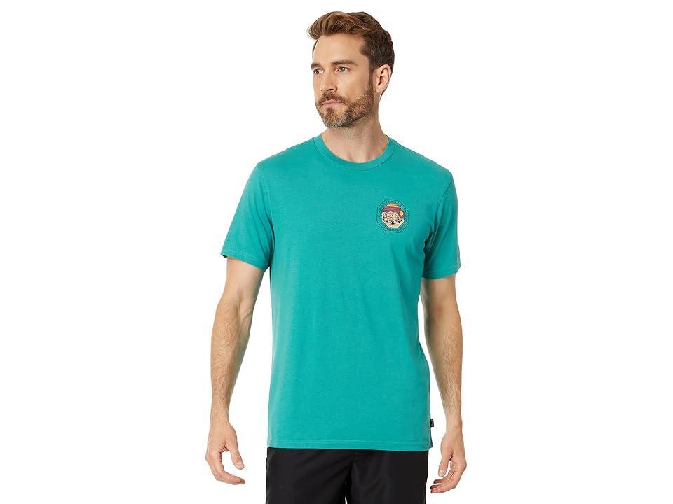 Billabong Rockies Short Sleeve Tee (Seagreen) Men's Clothing Product Image