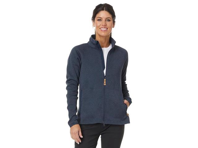 Fjallraven Ovik Fleece Zip Sweater Women's Clothing Product Image