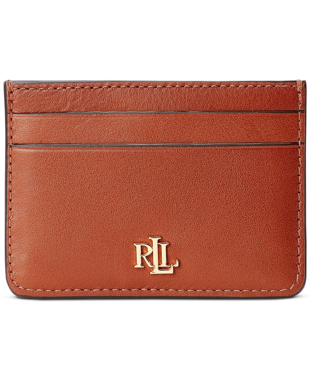 Womens Full-Grain Leather Small Slim Card Case Product Image