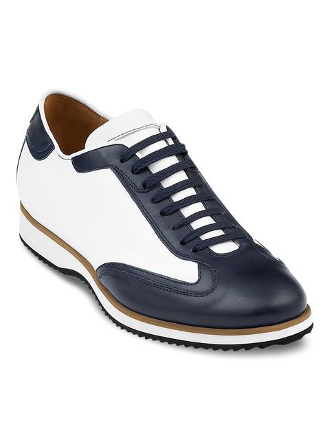 Theo Sneaker - White/navy Product Image