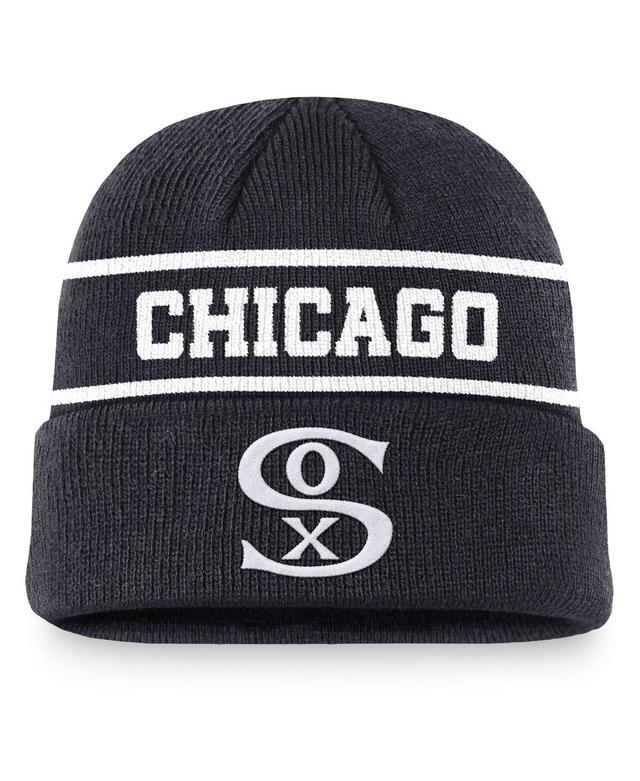 Mens Nike Chicago White Sox Cooperstown Collection Rewind Terra Cuffed Knit Hat, Blue Product Image