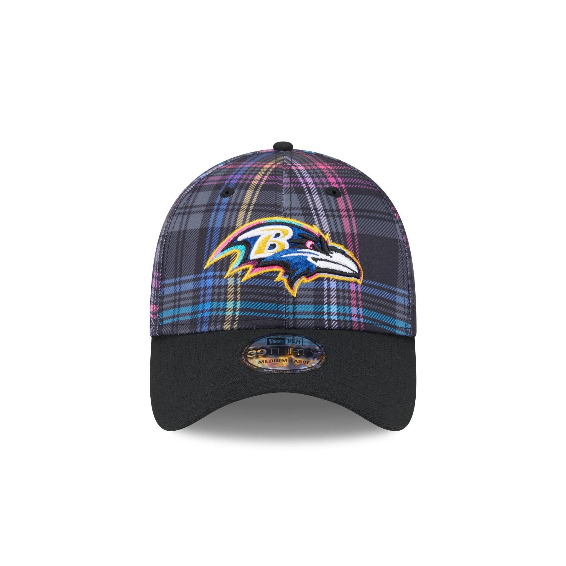 Baltimore Ravens 2024 Crucial Catch 39THIRTY Stretch Fit Hat Male Product Image