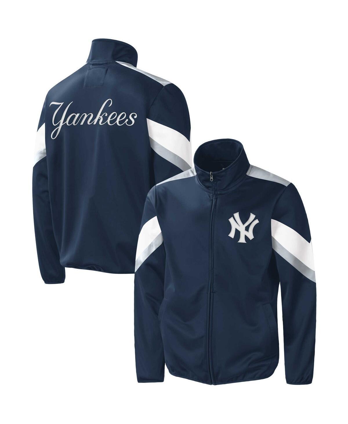 Mens G-III Sports by Carl Banks New York Yankees Earned Run Full-Zip Jacket Blue Product Image