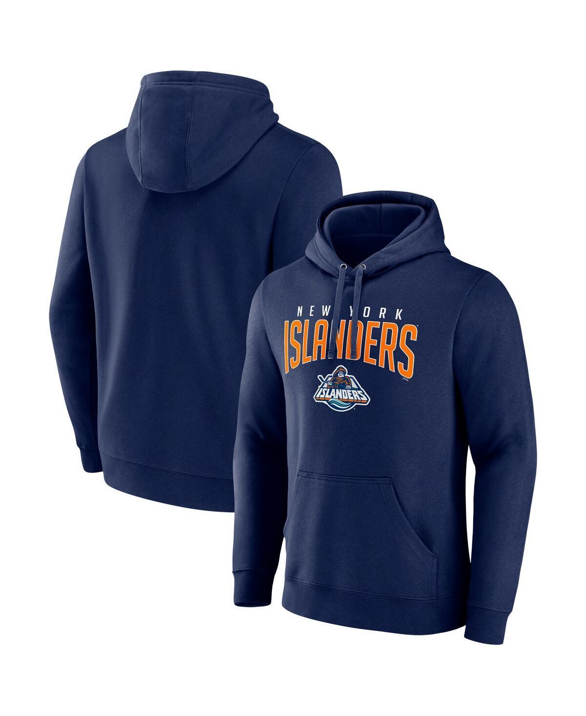 Mens Fanatics Branded Royal New York Mets Heart & Soul Pullover Hoodie Blue Product Image