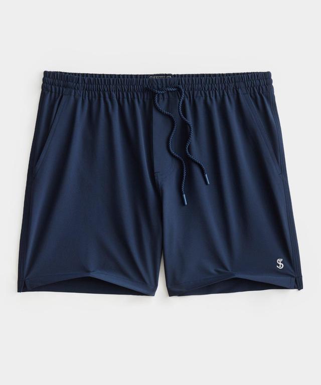 5" Montauk Swim Short in Classic Navy Product Image