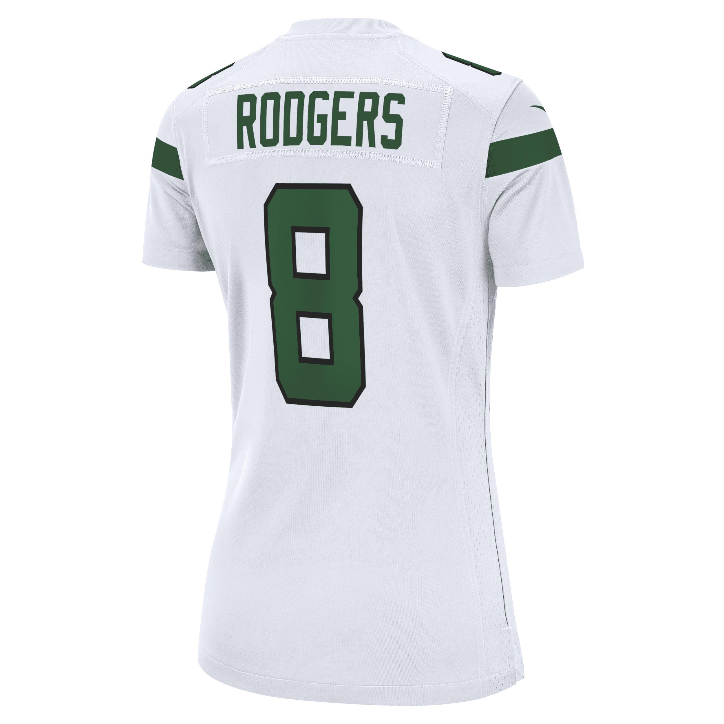 Aaron Rodgers New York Jets Nike Women's NFL Game Football Jersey Product Image