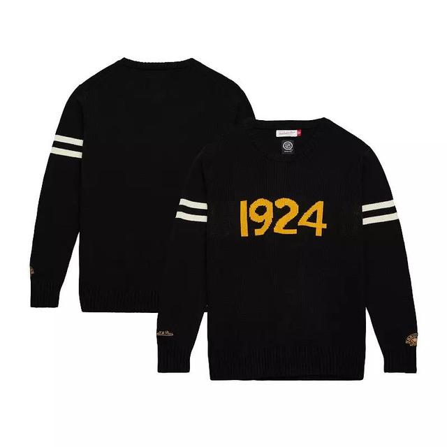 Mens Mitchell & Ness Boston Bruins 100th Anniversary Pullover Sweatshirt Product Image