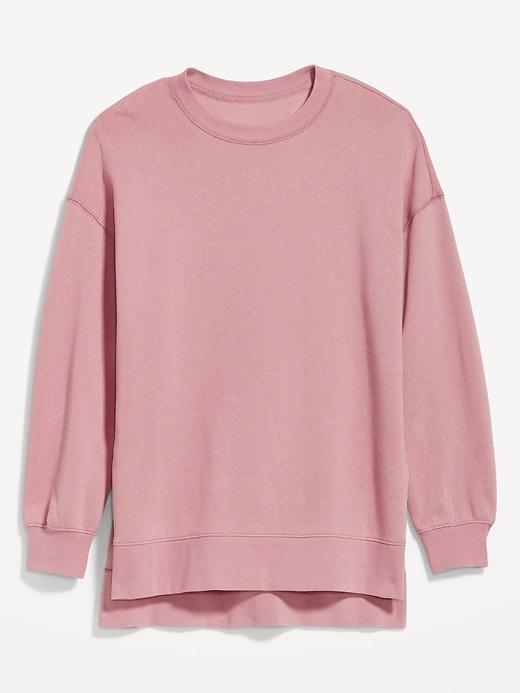 SoComfy Relaxed Tunic Sweatshirt Product Image