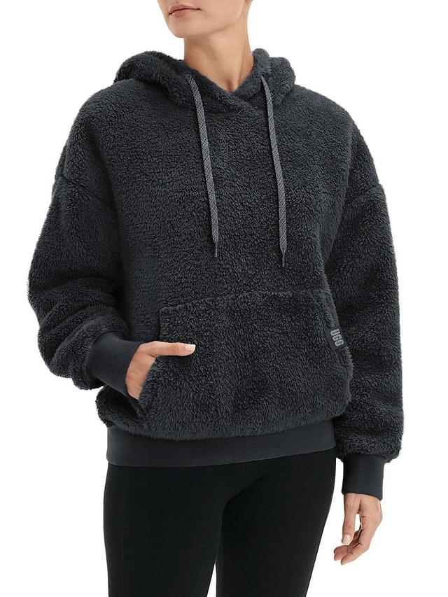 Womens Loyra Faux Shearling Hoodie Product Image