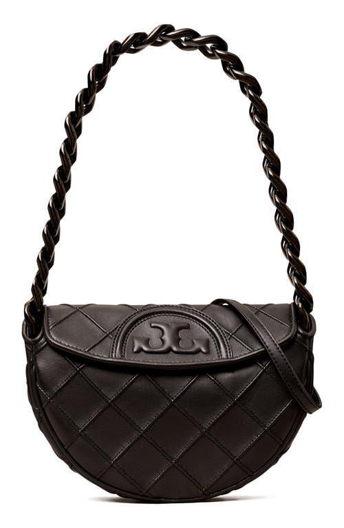 Tory Burch Mini Fleming Soft Crescent Shoulder Bag Product Image