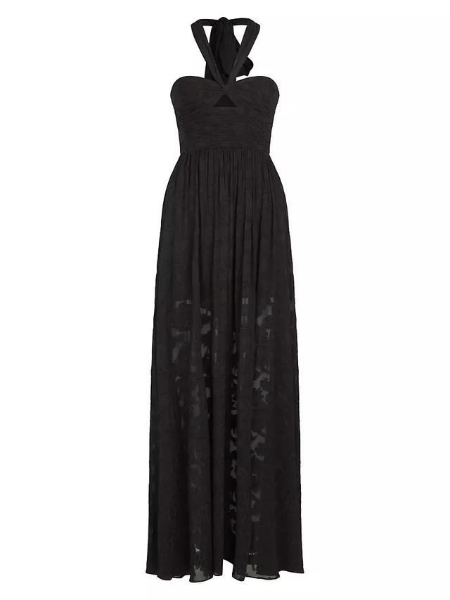 Lilyana Halter Maxi Dress Product Image