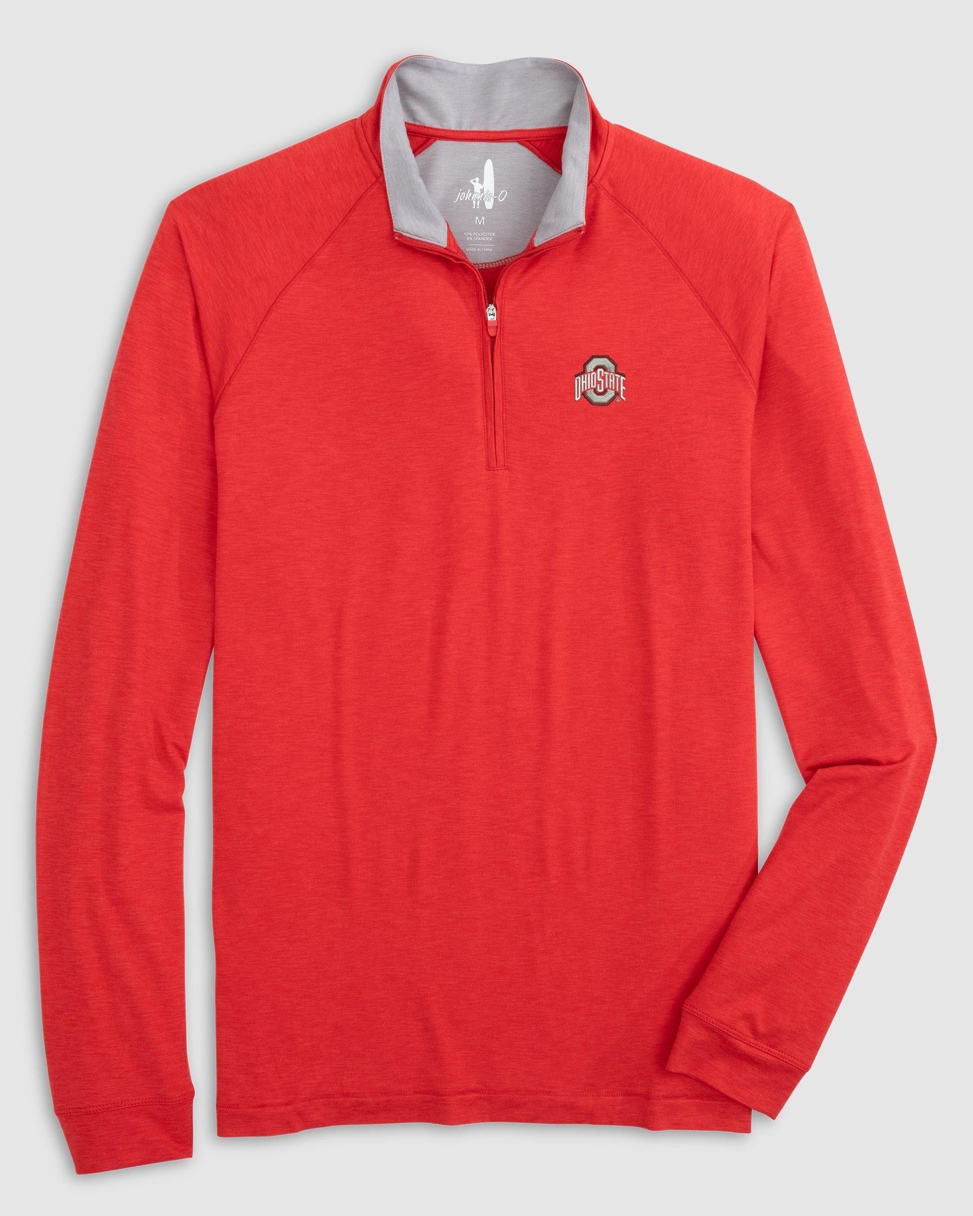 johnnie-O Wisconsin Freeborne Performance 1/4 ZIp Product Image