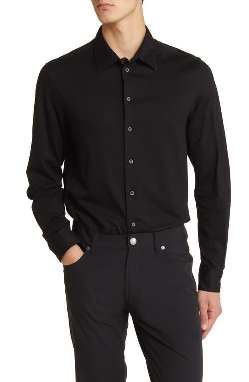 Emporio Armani Solid Button-Up Shirt Product Image