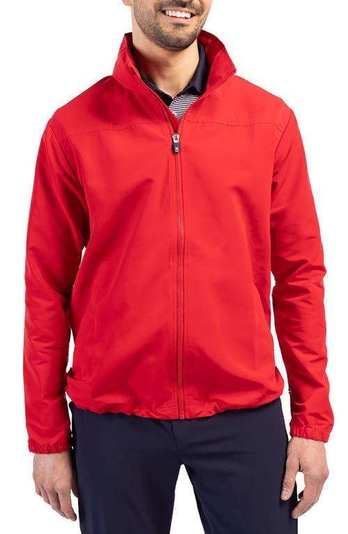 Cutter Buck Charter Eco Knit Recycled Mens Full-Zip Jacket Product Image