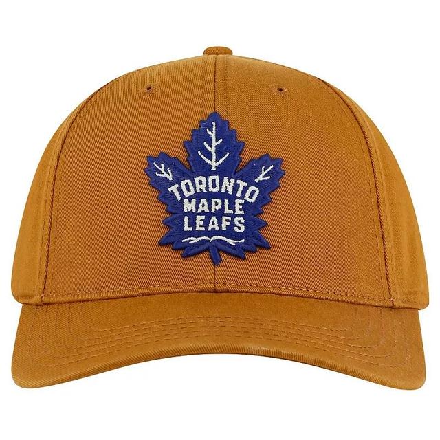 Mens American Needle Tan Toronto Maple Leafs Hepcat Washed Twill Adjustable Hat Product Image