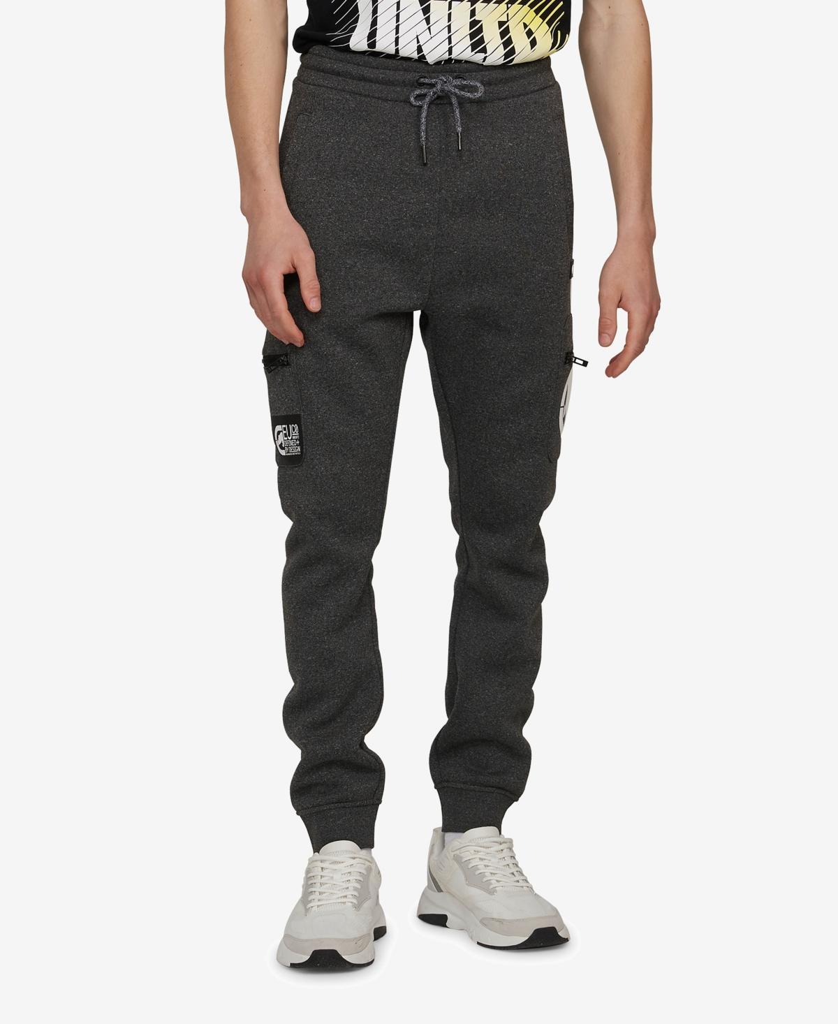 Ecko Unltd Mens Simple Story Cargo Fleece Joggers Product Image