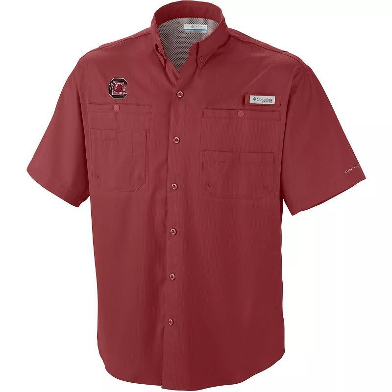 Mens Columbia Alabama Crimson Tide Big & Tall Collegiate Tamiami Button-Down Shirt Product Image