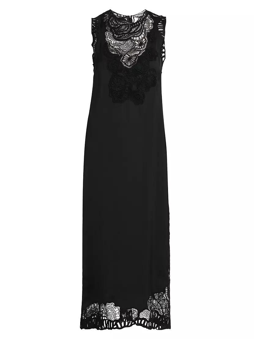 Lace Shift Maxi Dress product image