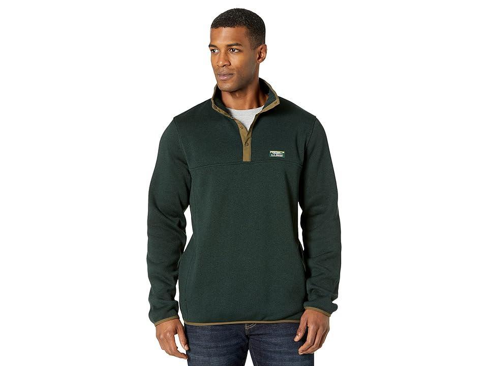 L.L.Bean Sweater Fleece Pullover Tall (Dark Hunter) Men's Clothing Product Image