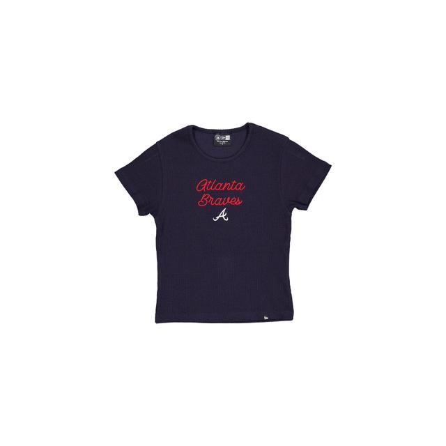 Atlanta Braves Sport Night Women's Baby Tee Female Product Image