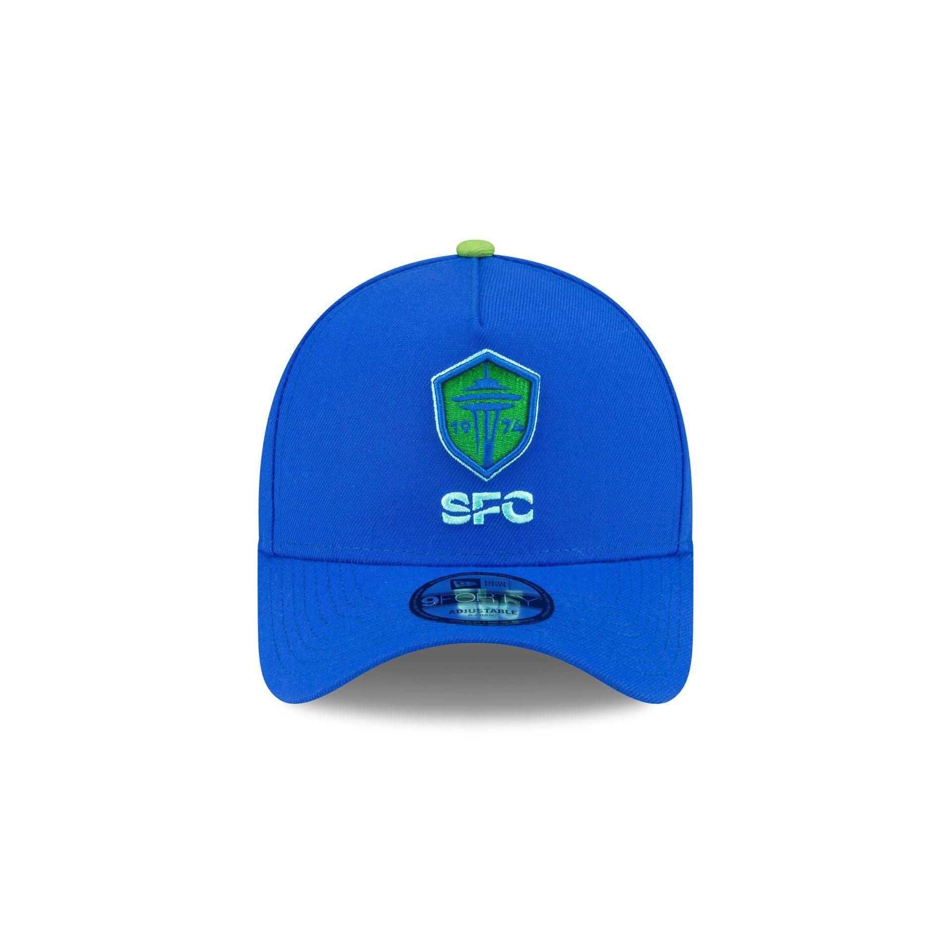 Seattle Sounders 2024 MLS Kickoff 9FORTY A-Frame Snapback Hat Male Product Image