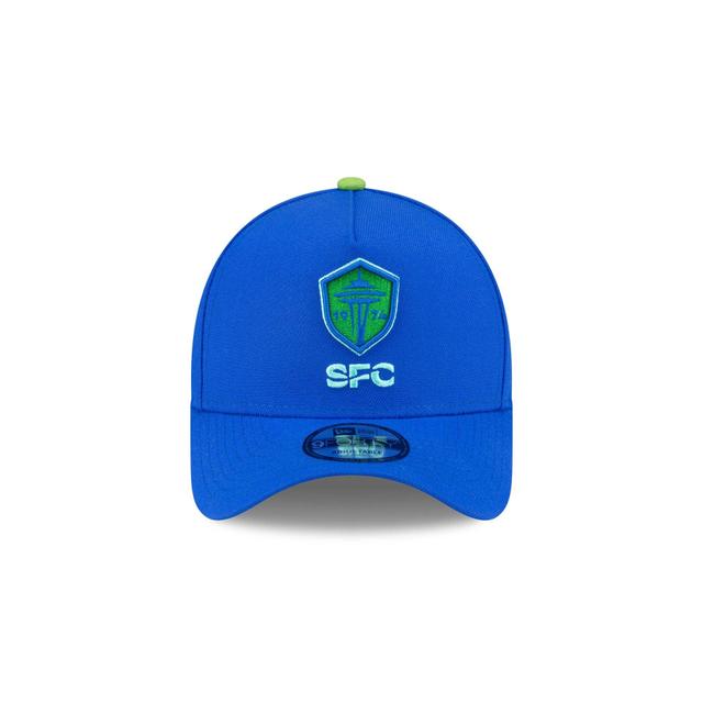 Seattle Sounders 2024 MLS Kickoff 9FORTY A-Frame Snapback Hat Male Product Image