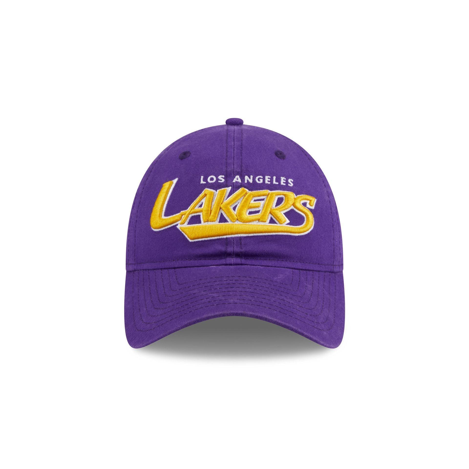 Los Angeles Lakers Throwback 9TWENTY Adjustable Hat Male Product Image