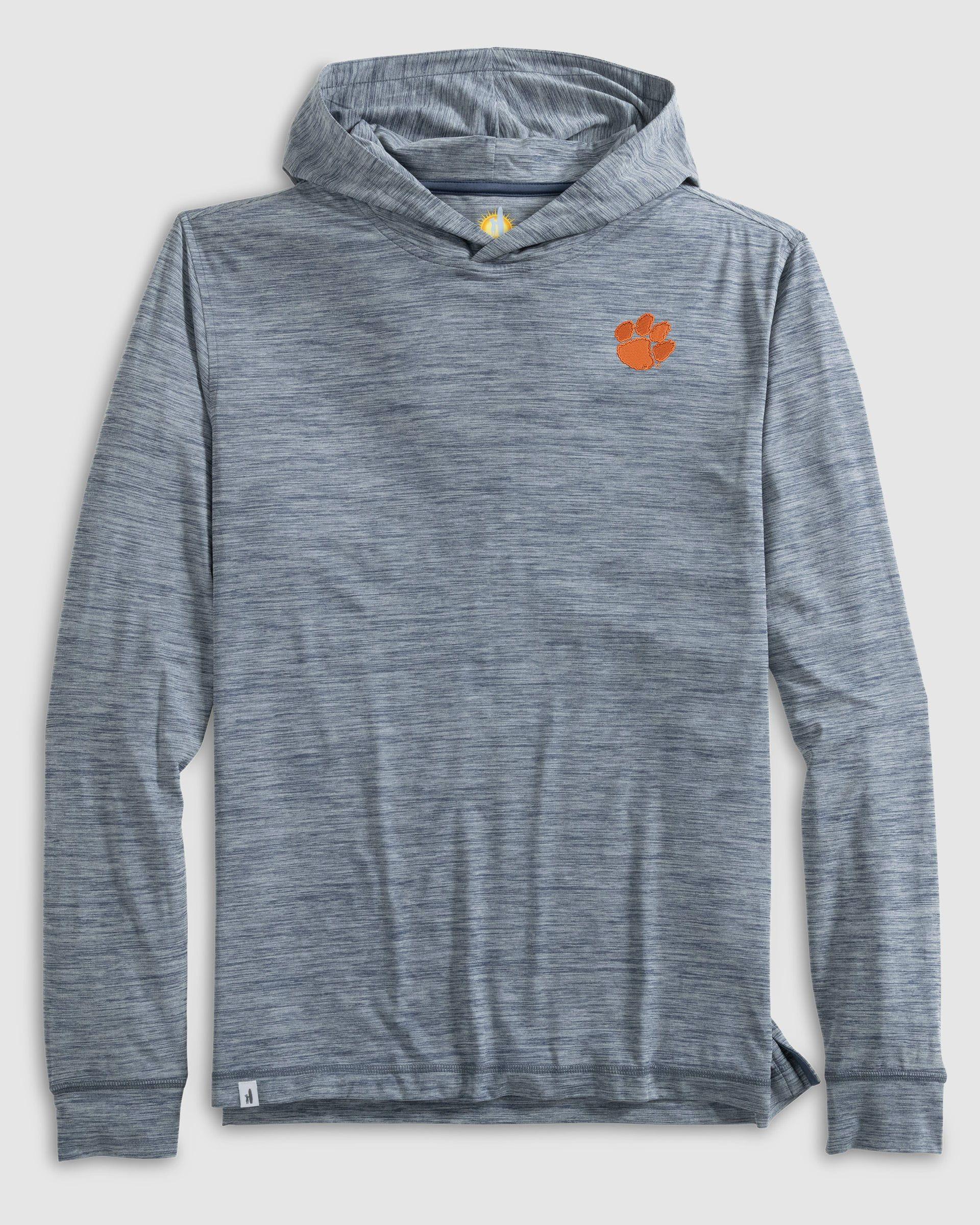 Clemson Talon Performance T-Shirt Hoodie Male Product Image