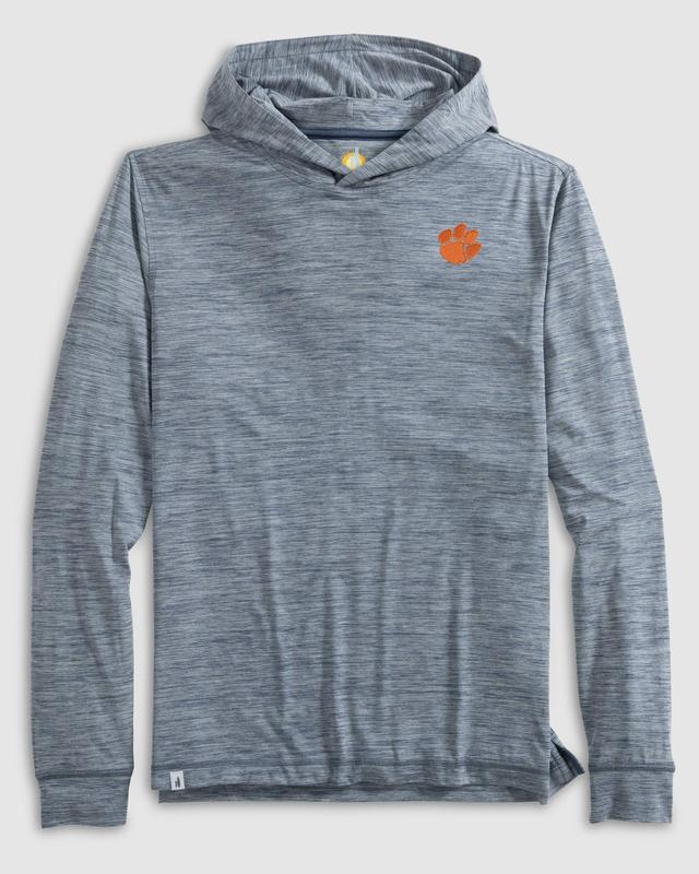 johnnie-O Clemson Talon Performance T-Shirt Hoodie Product Image