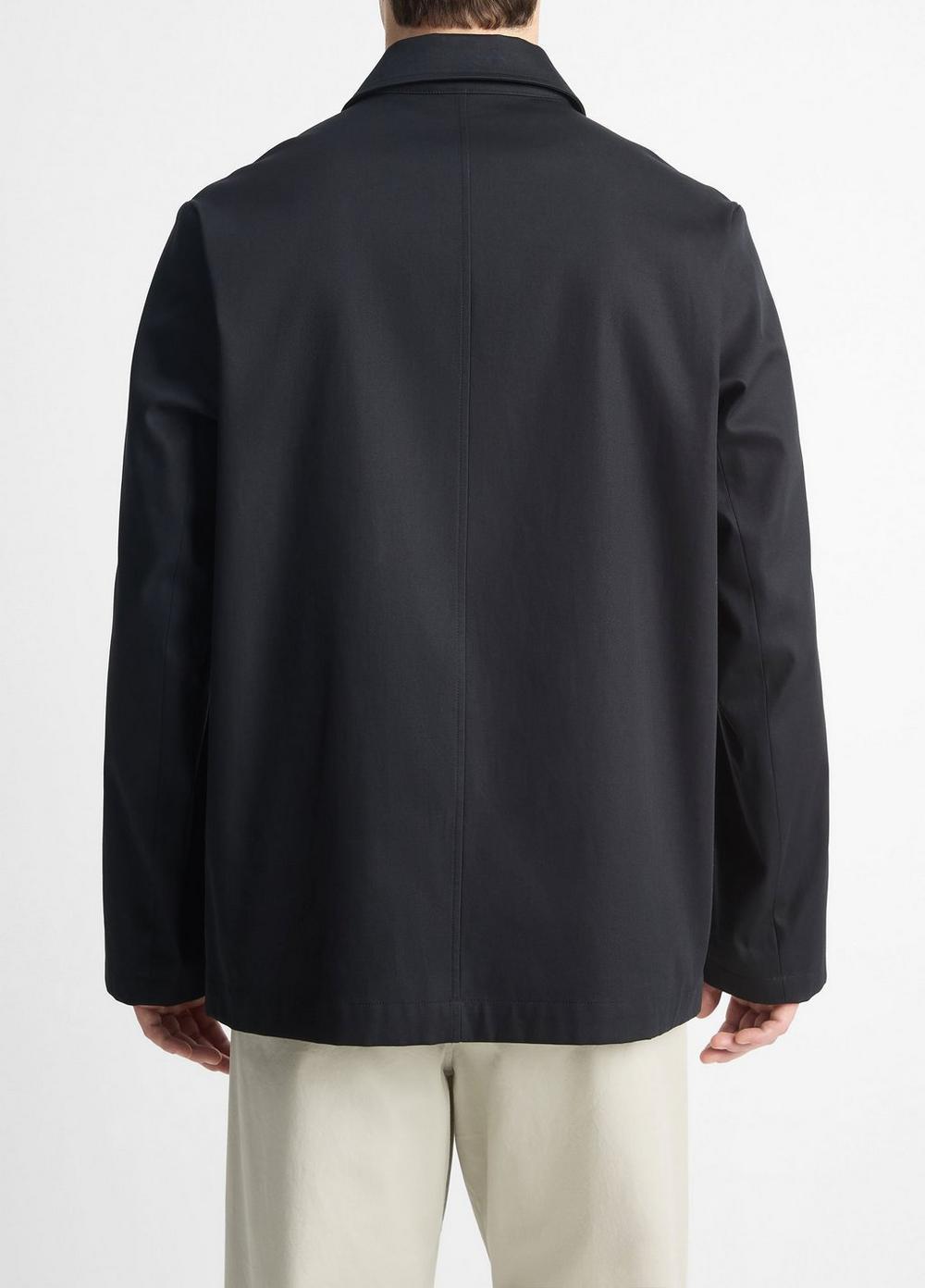 Short Cotton Mac Coat Product Image