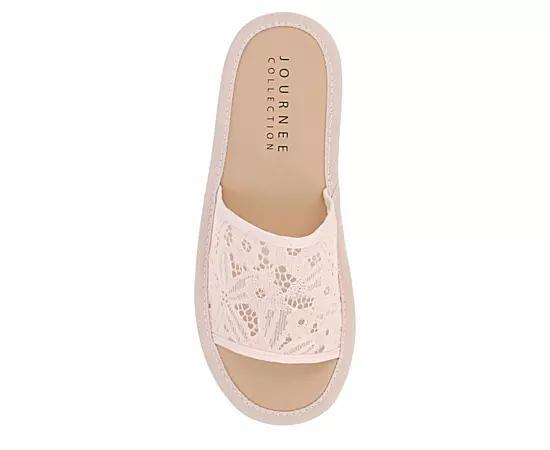 Journee Collection Womens Enola Slip On Sandals Product Image