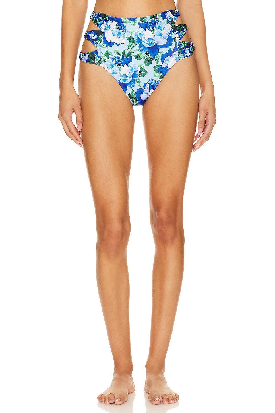 x REVOLVE Willa High Waist Bottom Agua Bendita Product Image