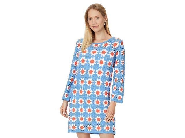 Lilly Pulitzer Miabella Sweaterdress (Lunar Floral Crochet) Women's Dress Product Image