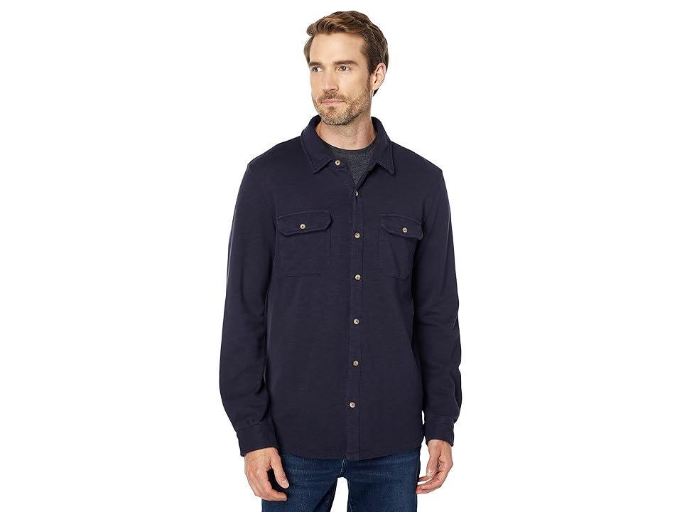 Mod-o-doc CPO Overshirt Slub French Terry (Midnight) Men's Clothing Product Image