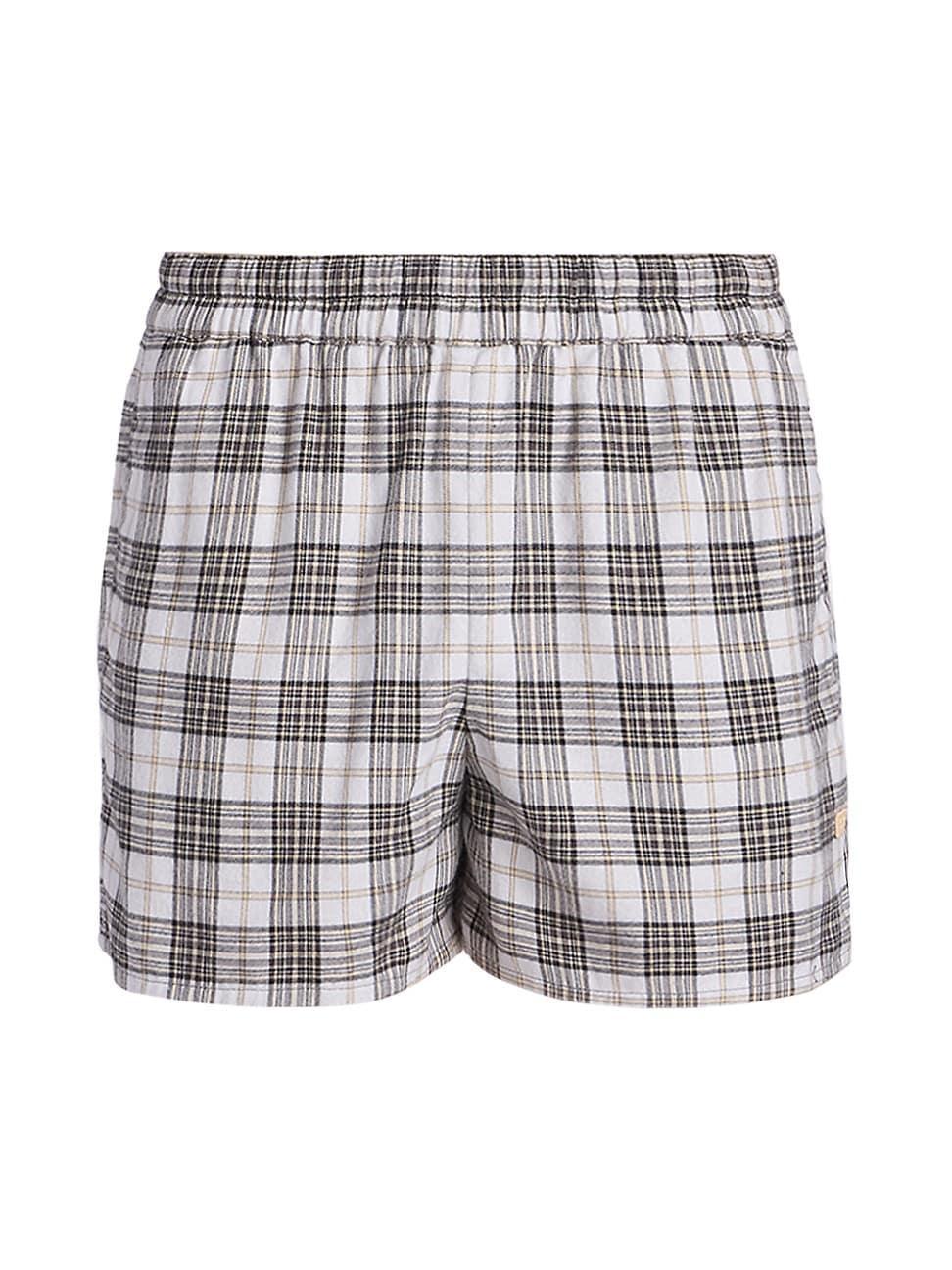 Mens Roxy Dry Flannel Check Shorts Product Image