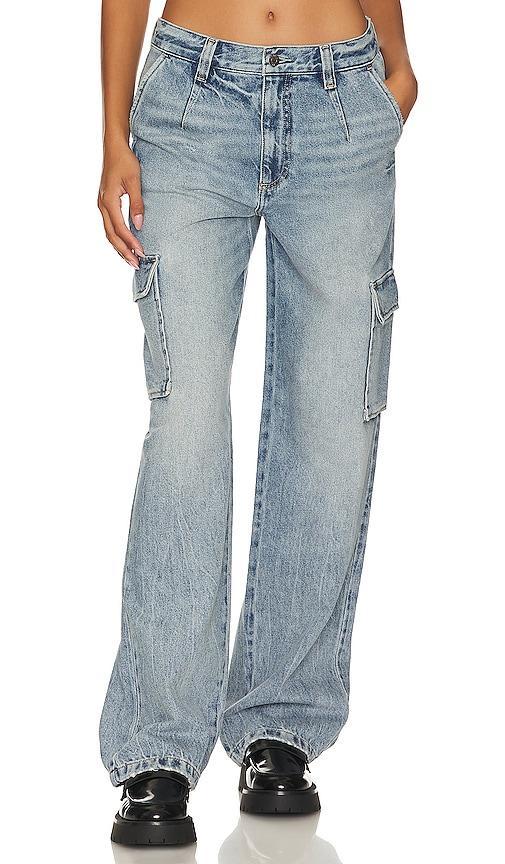 Pistola Bobbie High Rise Cargo Jeans in Regent Product Image