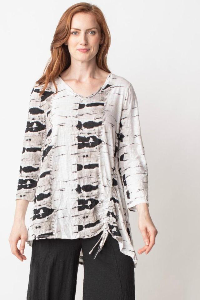 Shibori Ruched Tunic Product Image