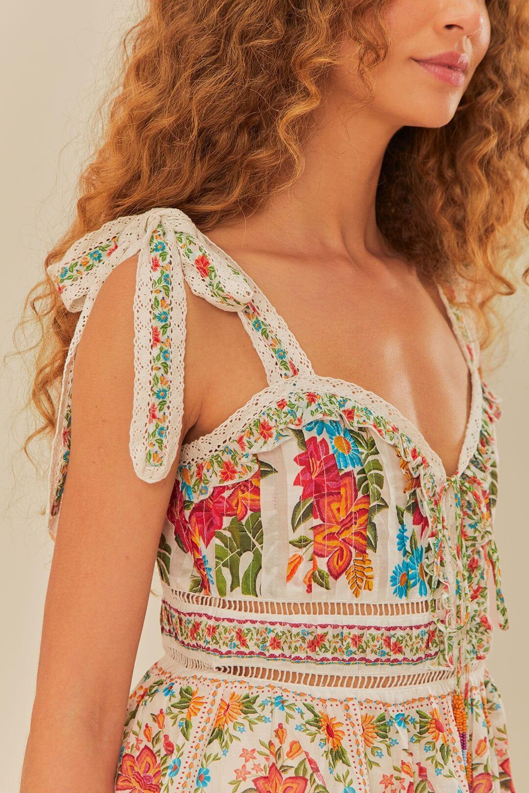 Off-White Bloom Garden Sleeveless Blouse Product Image